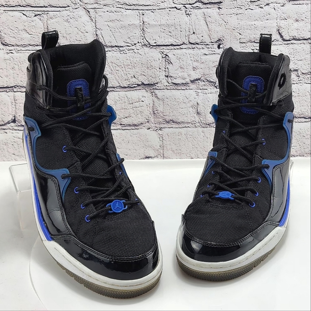 JORDAN FLIGHT TR 97 Black Game Royal, 2012, basketball sneakers, size 11.5